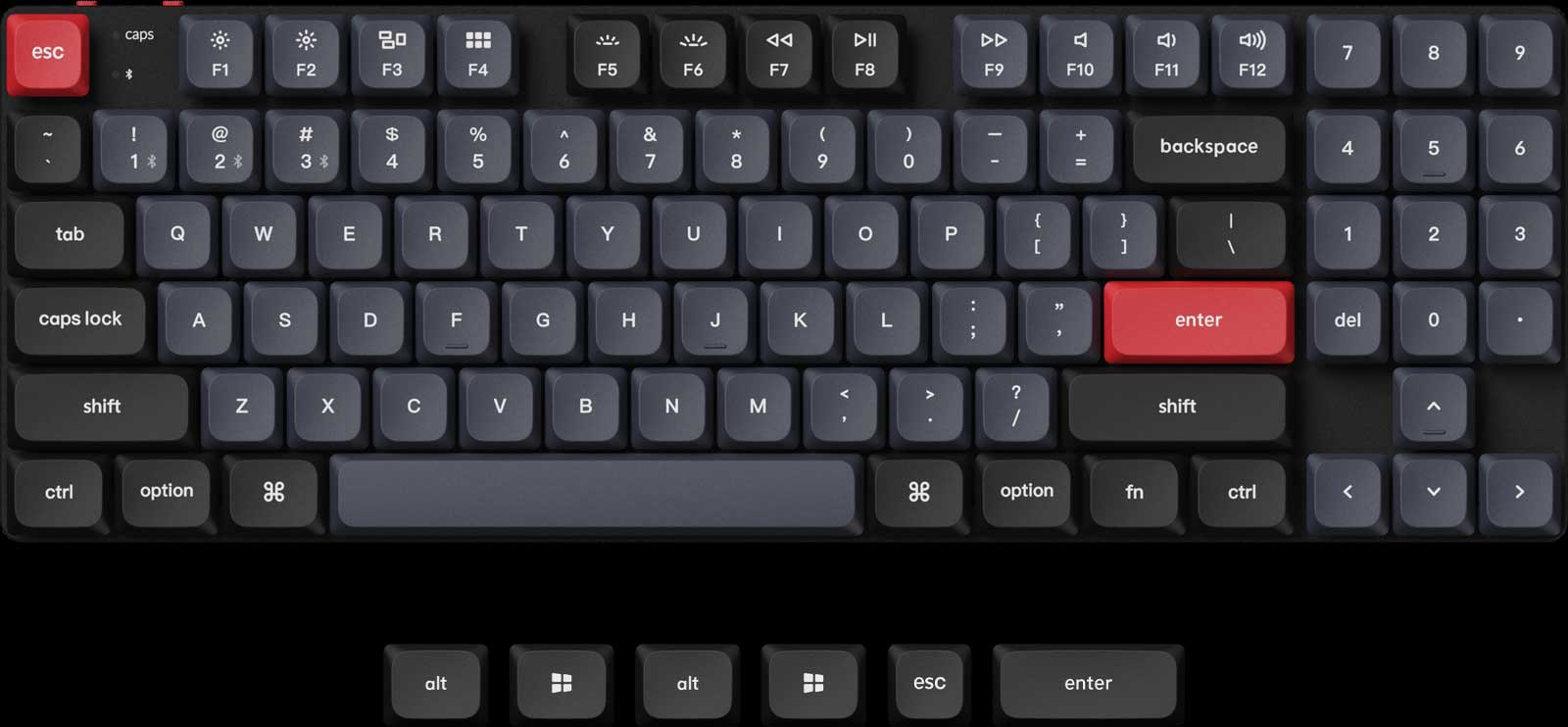Keychron K13 Pro QMK/VIA Low-Profile Wireless Mechanical Keyboard Keychron K13 Pro QMK/VIA Low-Profile Wireless Mechanical Keyboard