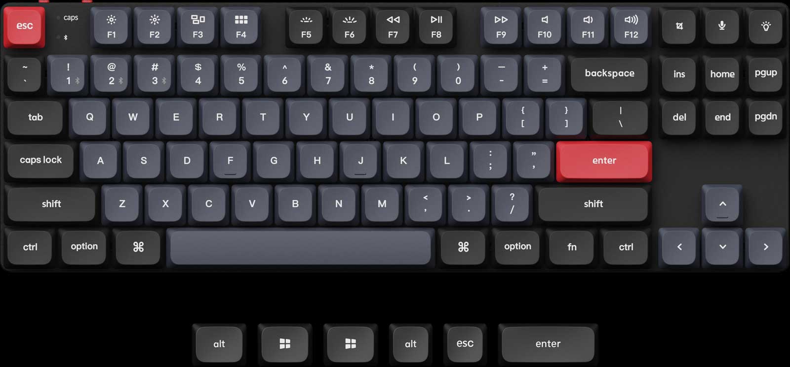 Keychron K1 Pro QMK/VIA Low-Profile Wireless Mechanical Keyboard Keychron K1 Pro QMK/VIA Low-Profile Wireless Mechanical Keyboard