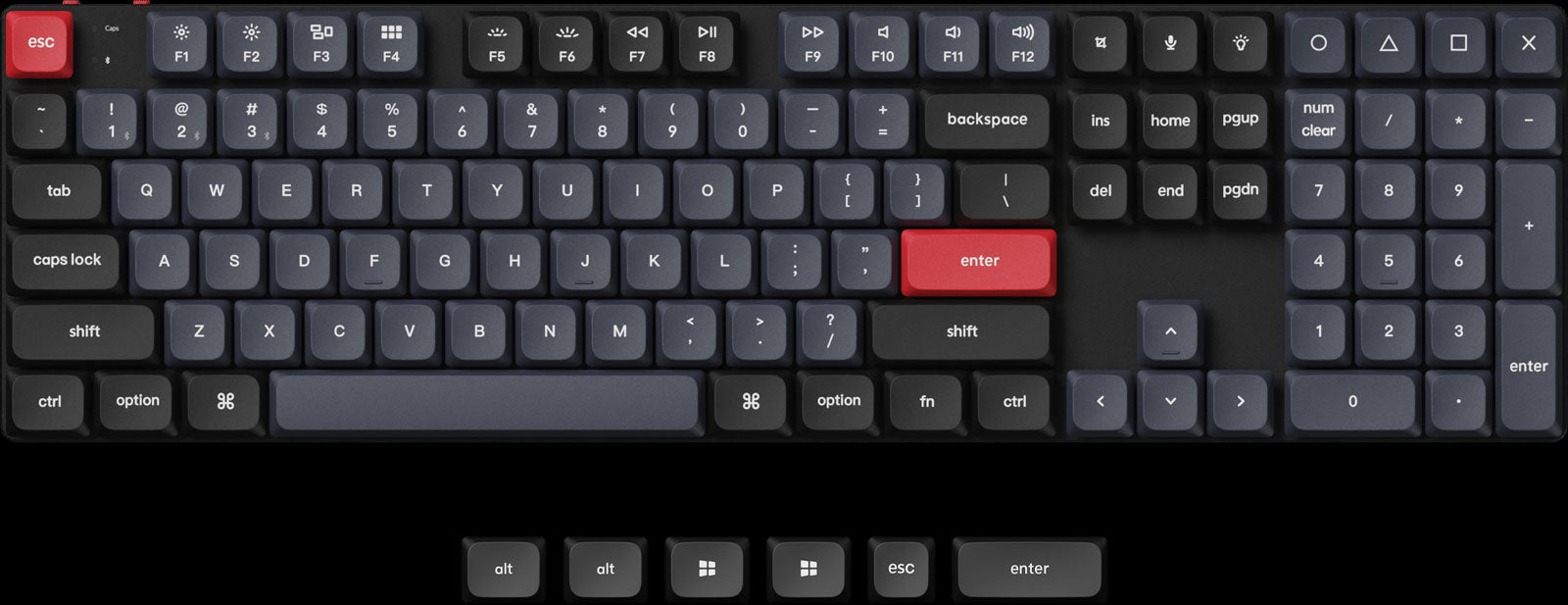Keychron K5 Pro QMK/VIA Low-Profile Wireless Mechanical Keyboard with an ultra-slim body and hot-swappable Keychron K5 Pro QMK/VIA Low-Profile Wireless Mechanical Keyboard with an ultra-slim body and hot-swappable