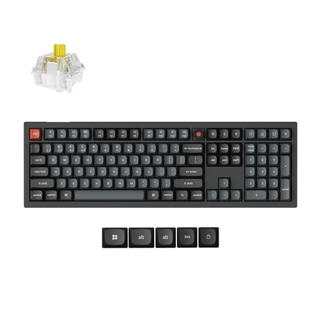 Keychron-V6-8K-Wired-Hot-swappable-RGB-Backlight-Banana-Switch---Black