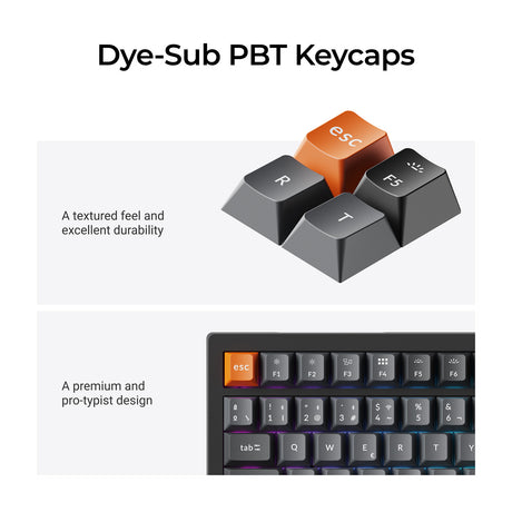 Keychron K4 Max  QMK Wireless Custom Mechanical Keyboard -3