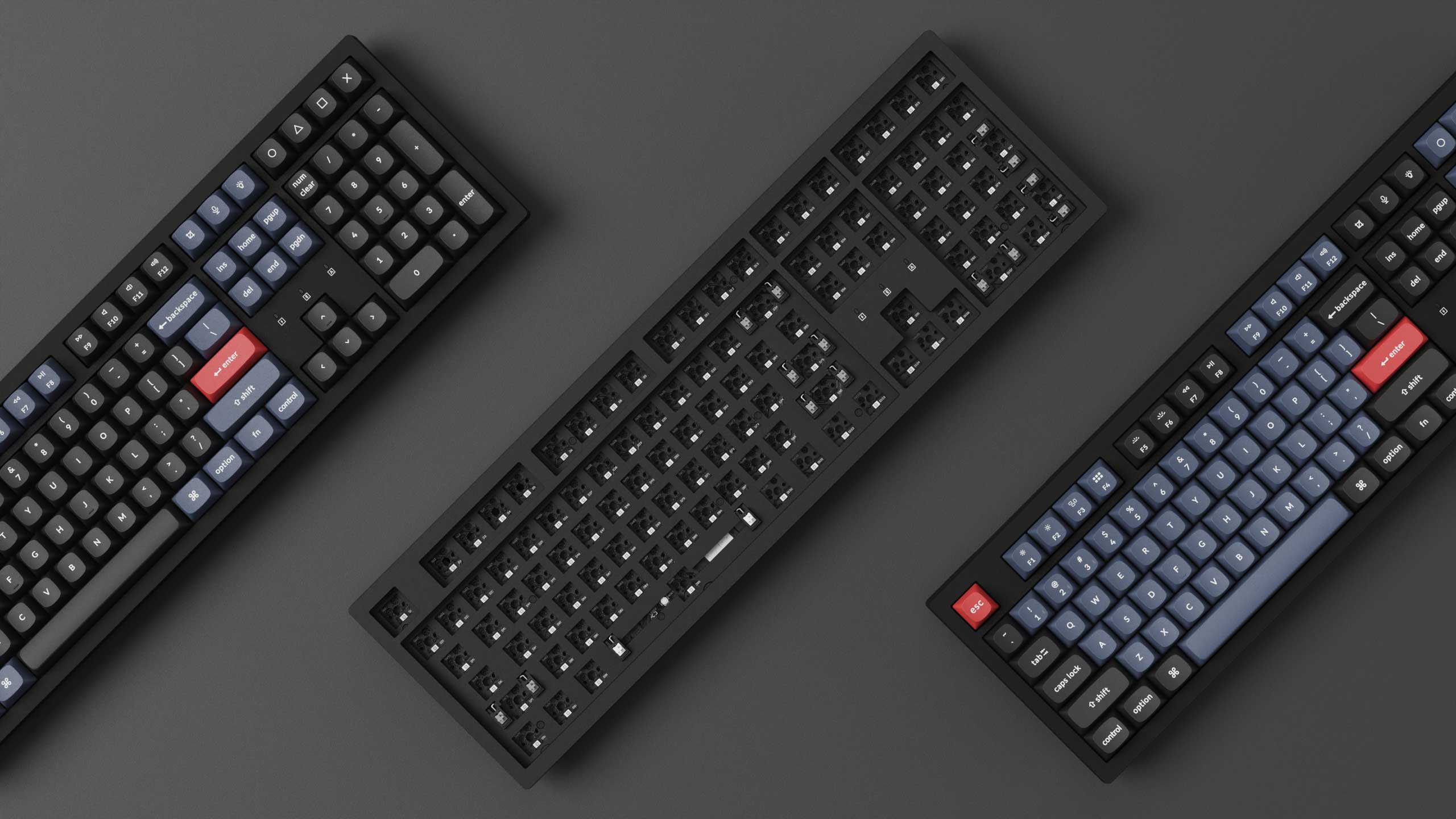 Barebone US layout of Keychron K10 Pro QMK VIA wireless mechanical keyboard Barebone US layout of Keychron K10 Pro QMK VIA wireless mechanical keyboard