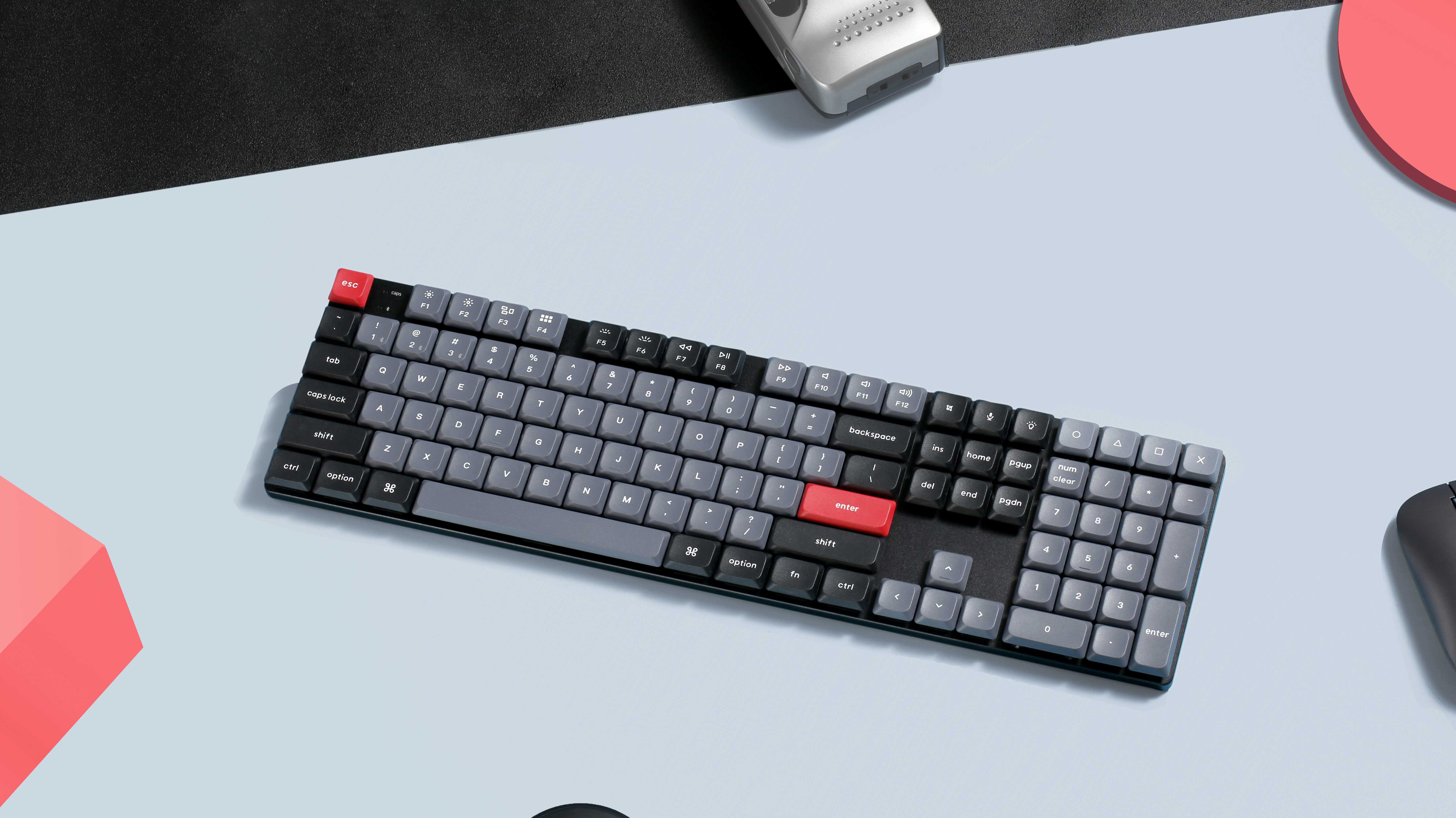 Keychron K5 Pro QMK/VIA Low-Profile Wireless Mechanical Keyboard with an ultra-slim body and hot-swappable Keychron K5 Pro QMK/VIA Low-Profile Wireless Mechanical Keyboard with an ultra-slim body and hot-swappable