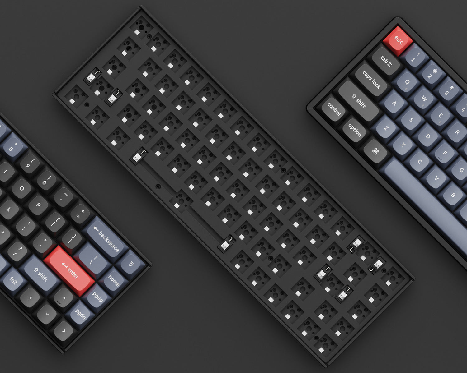 Barebone US layout of Keychron K6 Pro QMK VIA wireless mechanical keyboard Barebone US layout of Keychron K6 Pro QMK VIA wireless mechanical keyboard