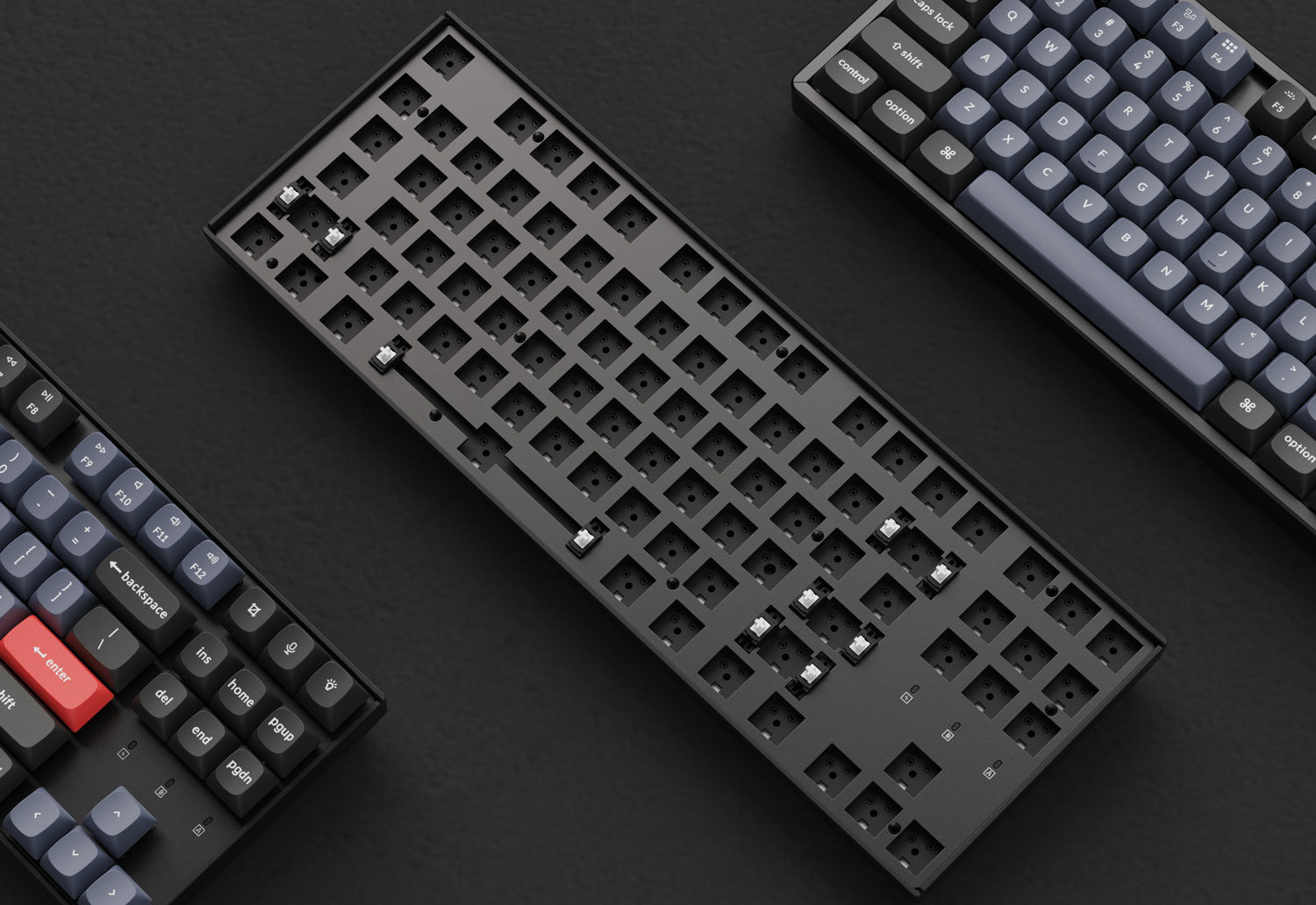 Barebone US layout of Keychron K8 Pro QMK VIA wireless mechanical keyboard Barebone US layout of Keychron K8 Pro QMK VIA wireless mechanical keyboard