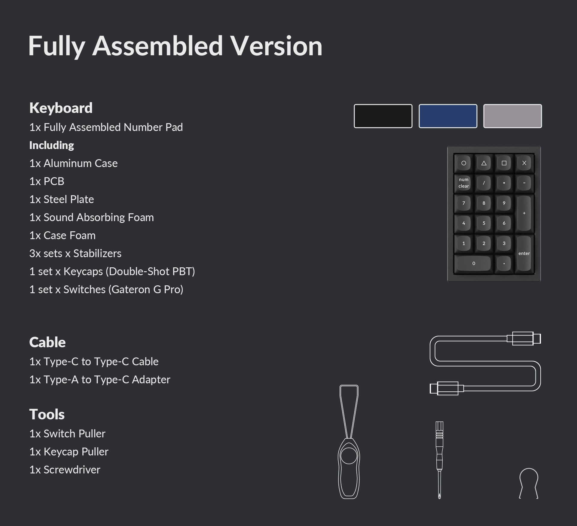 Keychron Q0 Custom Mechanical Number Pad Keychron Q0 Custom Mechanical Number Pad