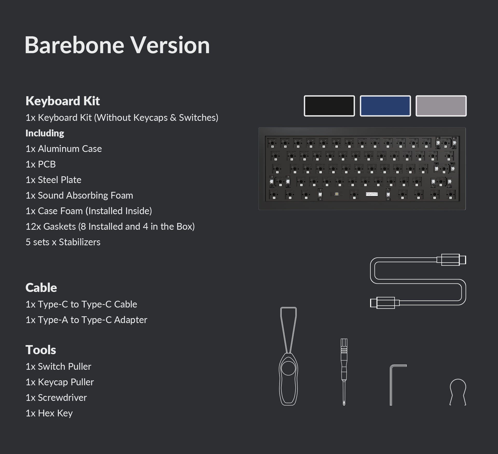Keychron Q4 60% Percent Layout Mini Custom Mechanical Keyboard Keychron Q4 60% Percent Layout Mini Custom Mechanical Keyboard