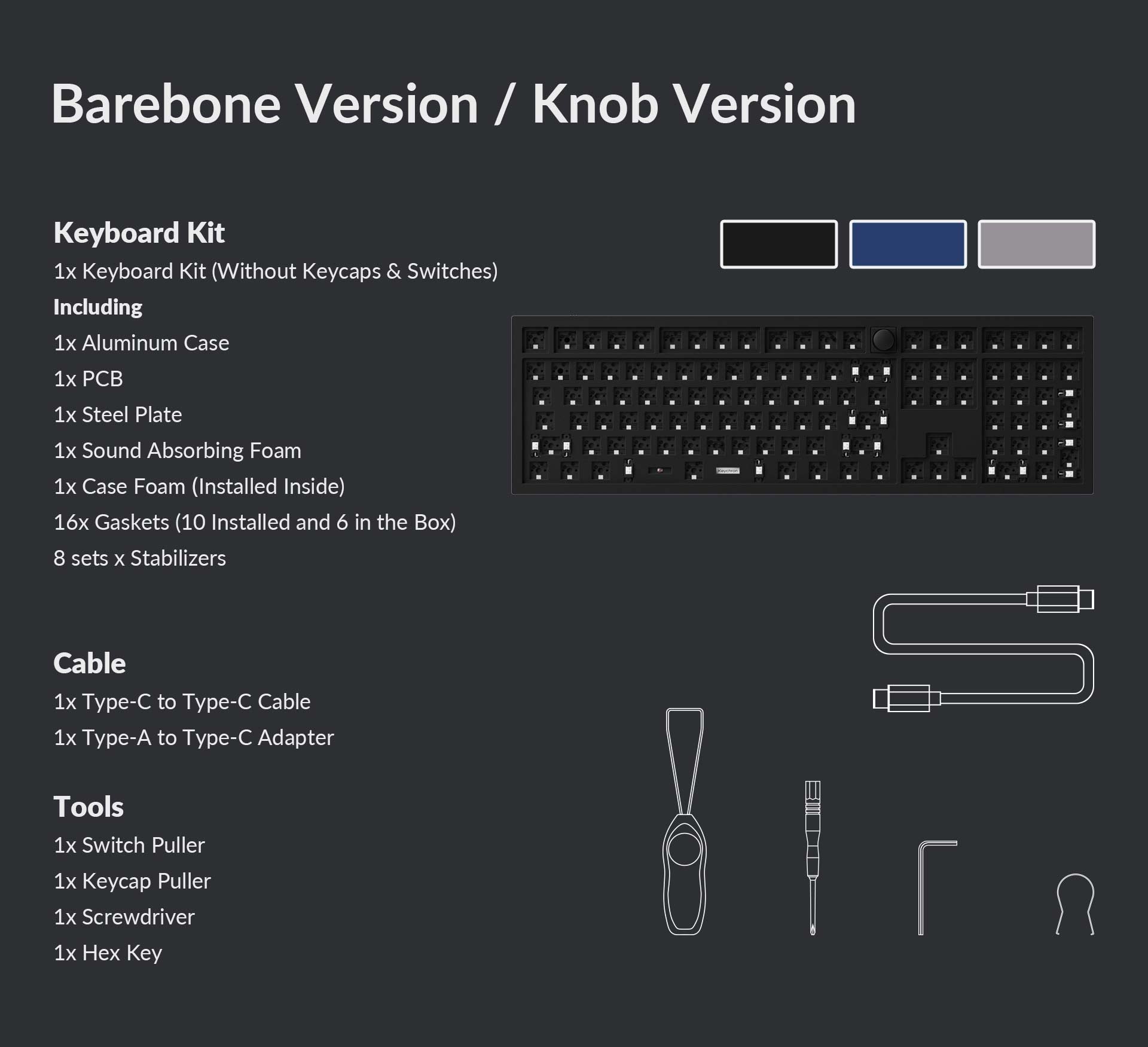 Keychron Q6 Full Size Custom Mechanical Keyboard Keychron Q6 Full Size Custom Mechanical Keyboard
