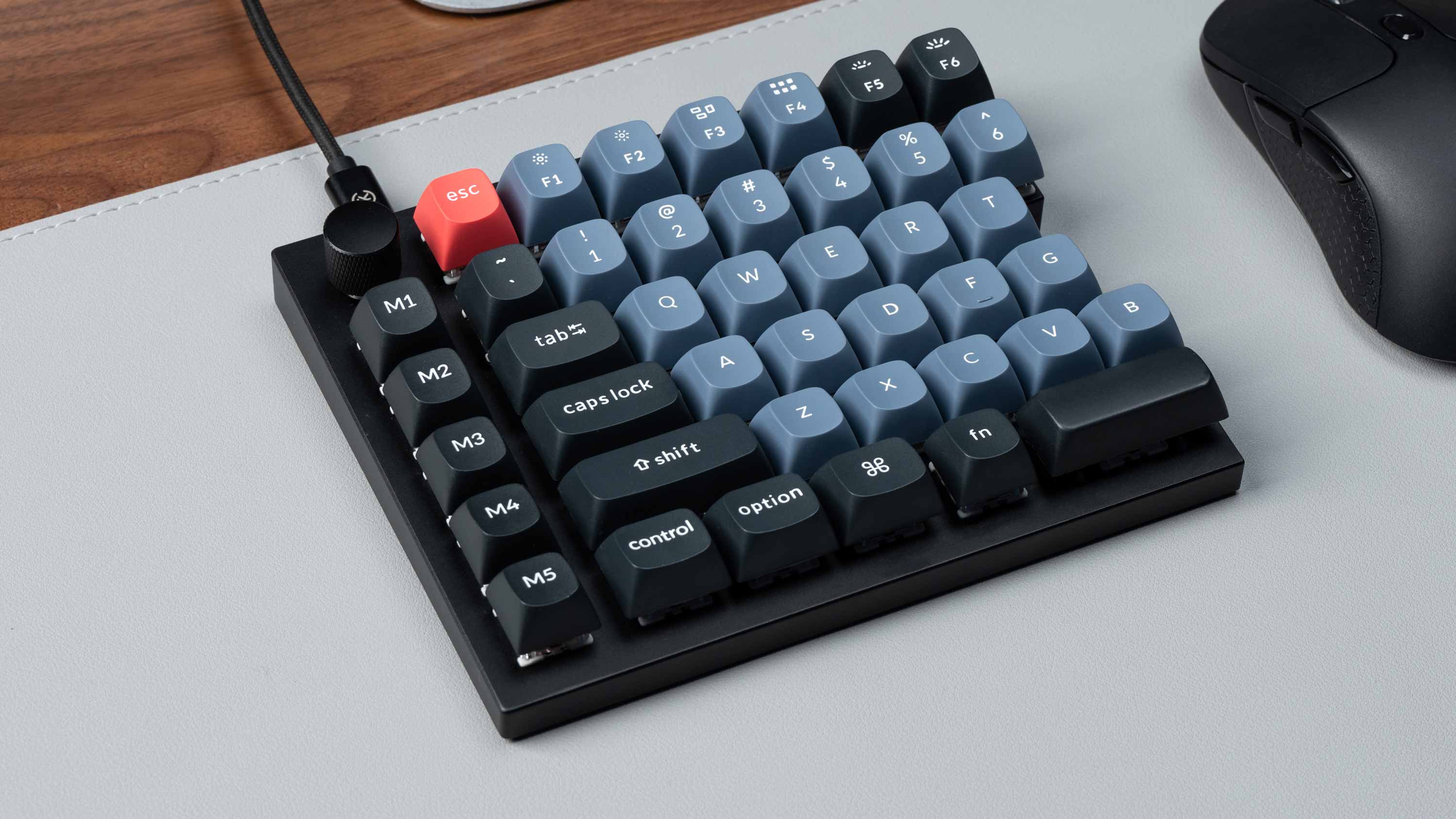 use the left half of Keychron Q11 use the left half of Keychron Q11
