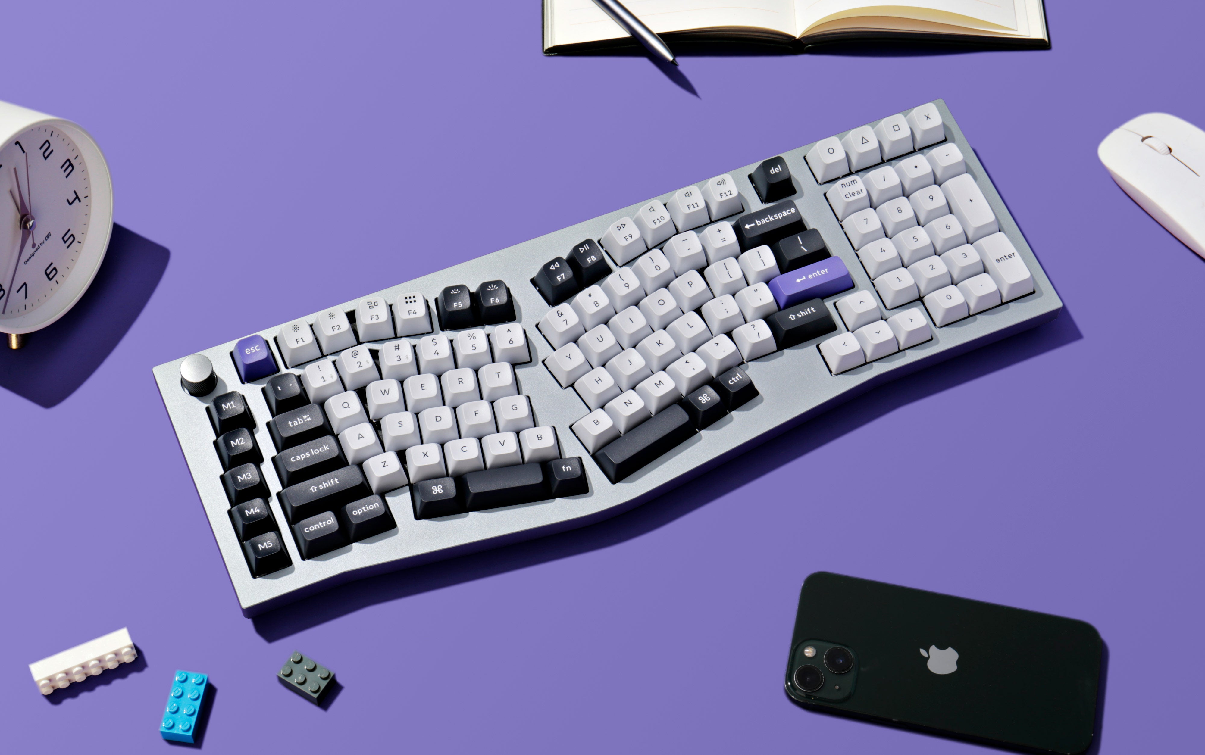 Keychron Q13 Pro QMK/VIA 96% Alice layout wireless custom mechanical keyboard Keychron Q13 Pro QMK/VIA 96% Alice layout wireless custom mechanical keyboard